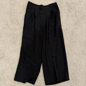 J. Crew Black Wide Leg Pants